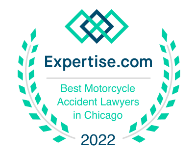 Best Chicago Motorcycle Accident Lawyer 2022 Badge 